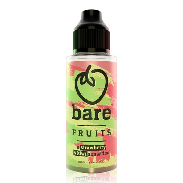 Strawberry and Kiwi By Bare Fruits 100ml Shortfill