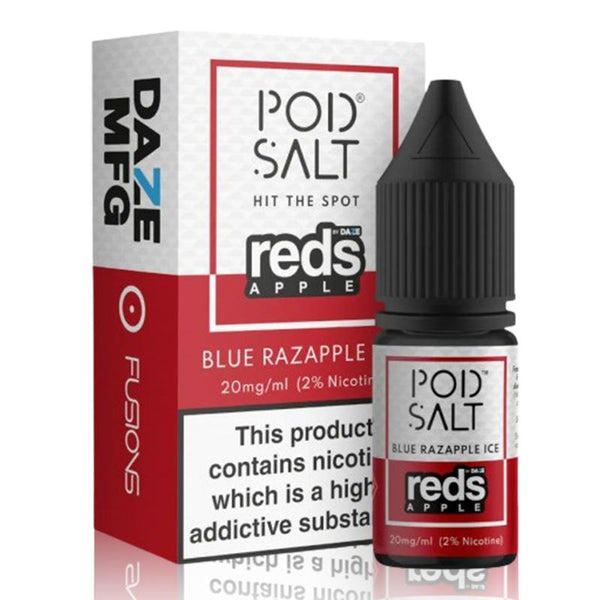 Blue Razapple ICE By Pod Salt and Reds Apple 10ml