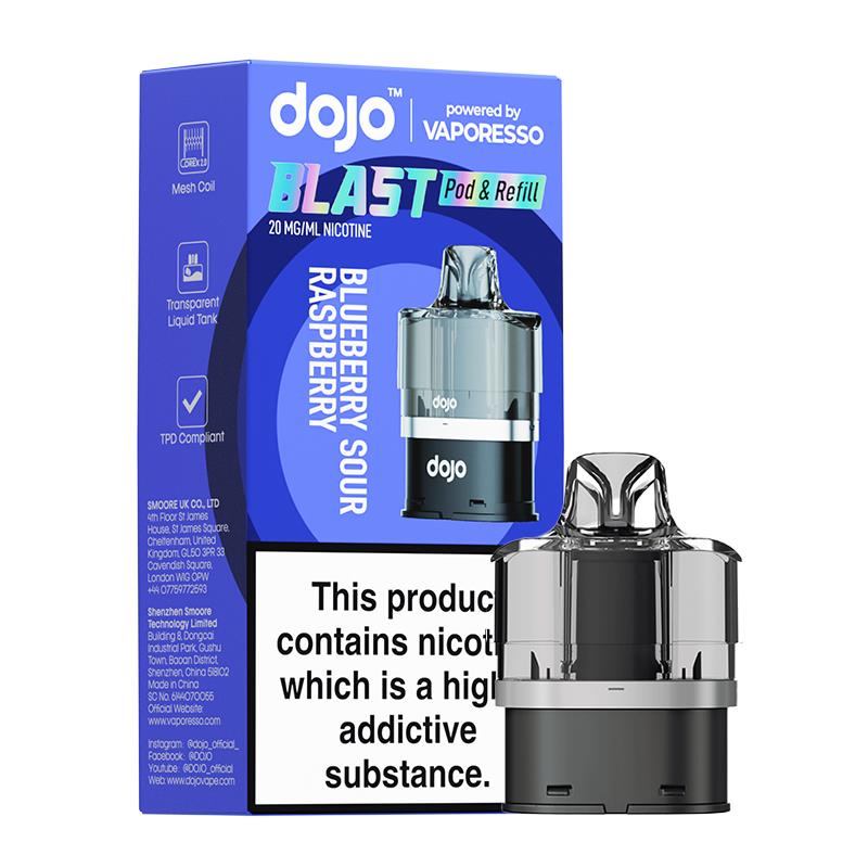 Dojo Blast 6000 Replacement Pods By Vaporesso