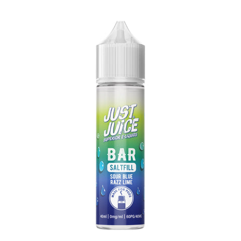 Sour Blue Razz Lime By Just Juice Bar 40ml Shortfill Just Juice