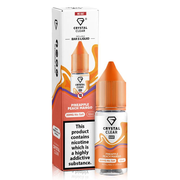 Pineaple Peach Mango By Crystal Clear Salt 10ml