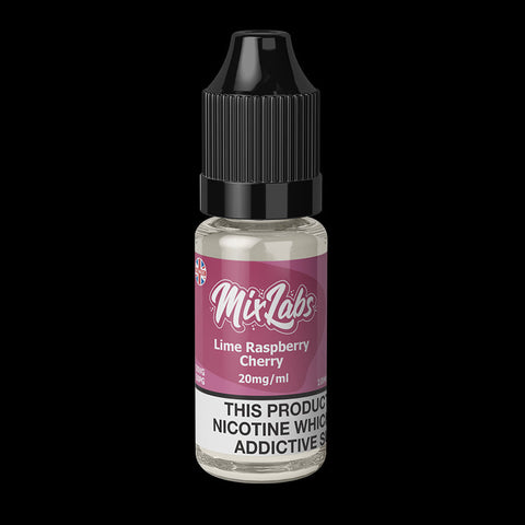 Lime Raspberry Cherry 10ml By Mix Labs Nic Salt Mix Labs