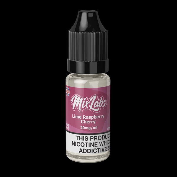 Lime Raspberry Cherry 10ml By Mix Labs Nic Salt
