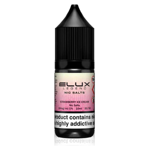 Strawberry Ice Cream By Elux Legend 10ml Salts Elux