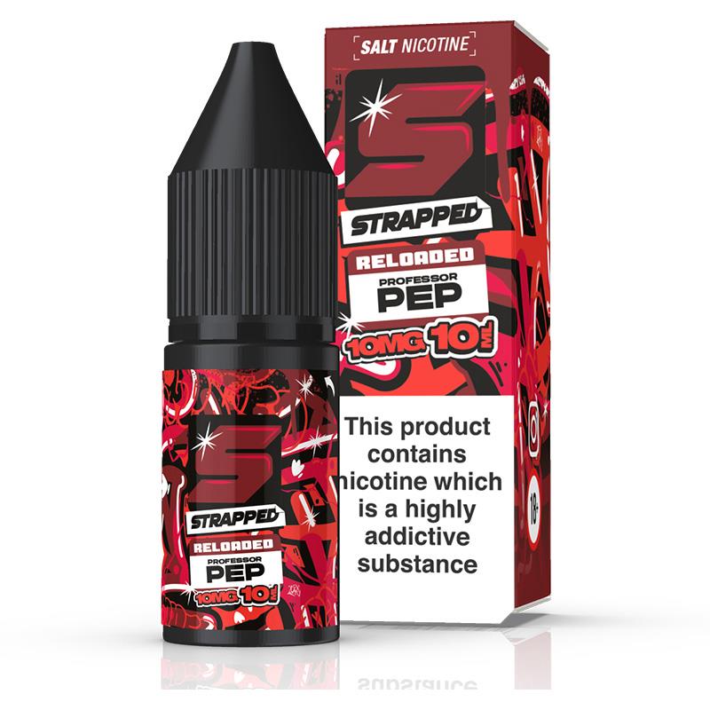 Professor Pep By Strapped Reloaded Salts 10ml Strapped