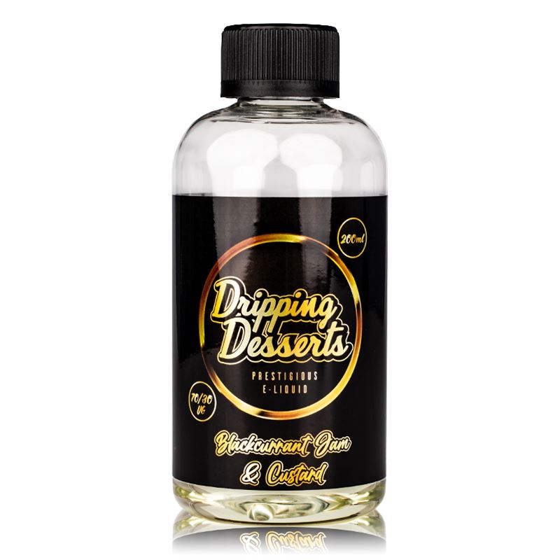 Blackcurrant Jam and Custard By Dripping Desserts 50ml/200ml Shortfill