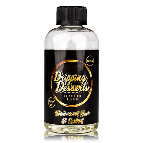 Blackcurrant Jam and Custard By Dripping Desserts 50ml/200ml Shortfill Dripping Desserts