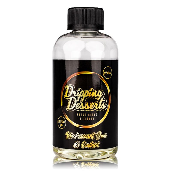 Blackcurrant Jam and Custard By Dripping Desserts 50ml/200ml Shortfill