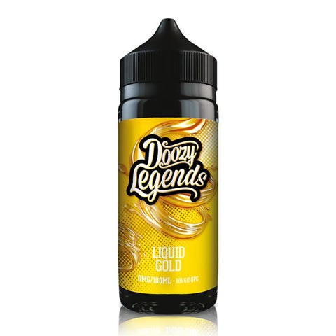 Liquid Gold By Doozy Legends 100ml Shortfill Doozy Vape Co.