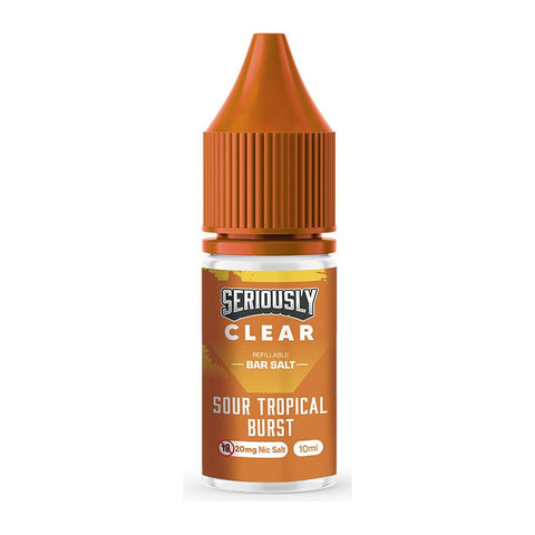 Sour Tropical Burst By Seriously Clear 10ml Nic Salt SDCC