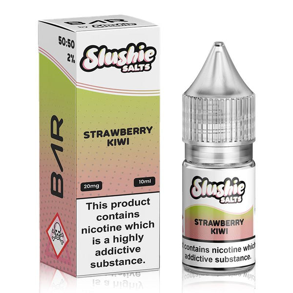Strawberry Kiwi Bar By Slushie Salt 10ml