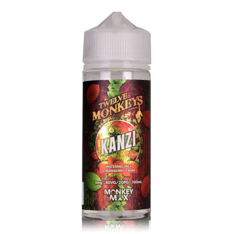 Kanzi By Twelve Monkeys 100ml Shortfill Twelve Monkeys