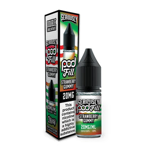 Strawberry Gummy By Seriously Pod Fill Salts 10ml