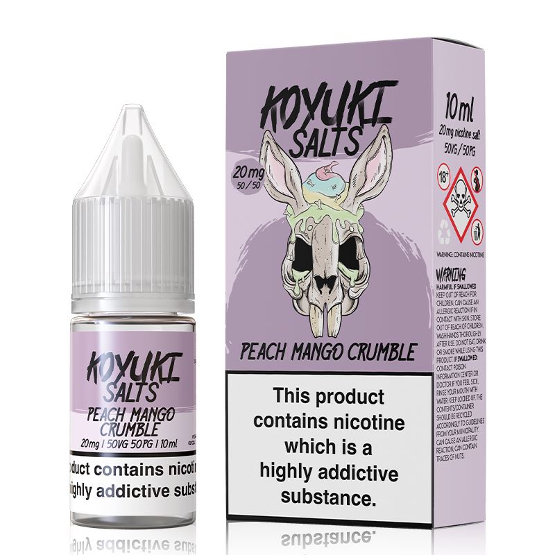Peach Mango Crumble By Koyuki 10ml Nic Salt