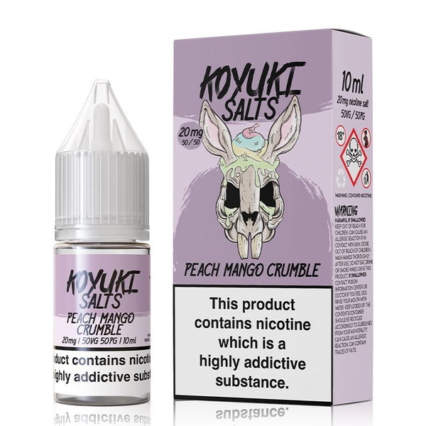 Peach Mango Crumble By Koyuki 10ml Nic Salt