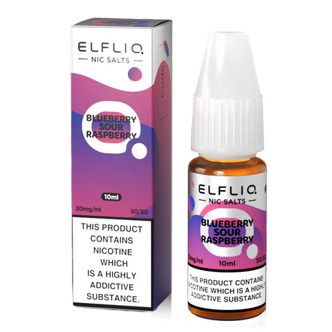 Blueberry Sour Raspberry By Elfliq 10ml Salts Elfliq