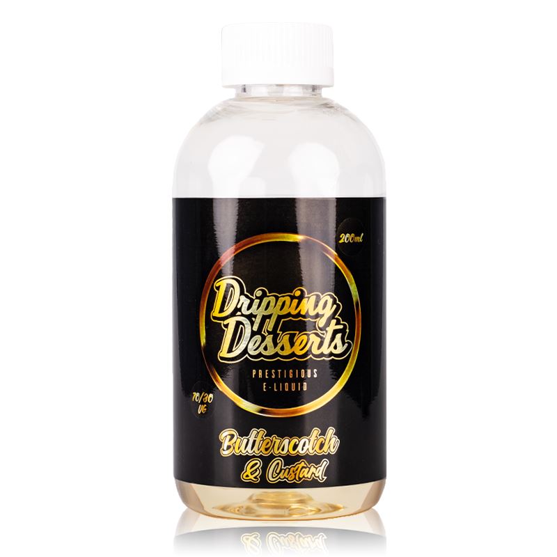 Butterscotch Custard By Dripping Desserts 50ml/200ml Shortfill
