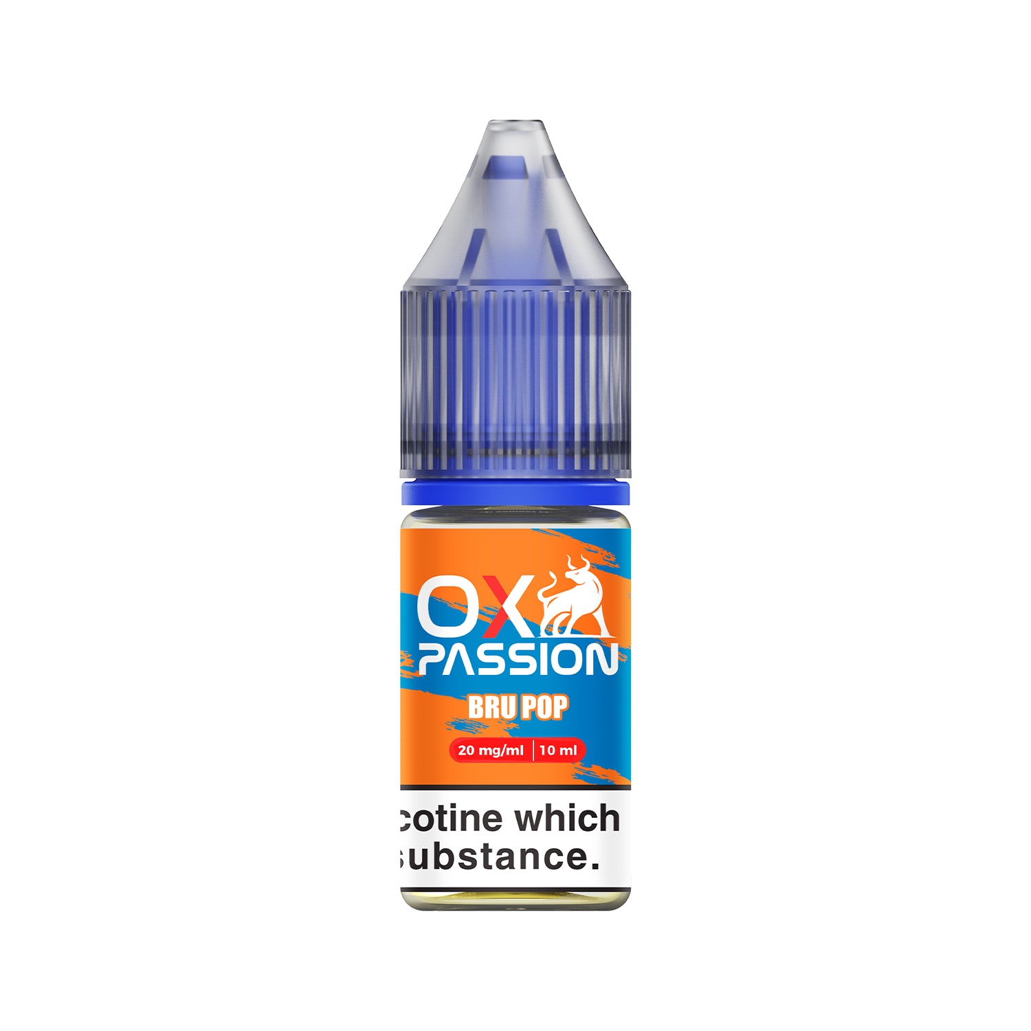 Bru Pop 10ml Nic Salt By Ox Passion