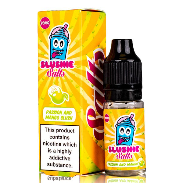 Passion and Mango Slush By Slushie 10ml Nic Salt