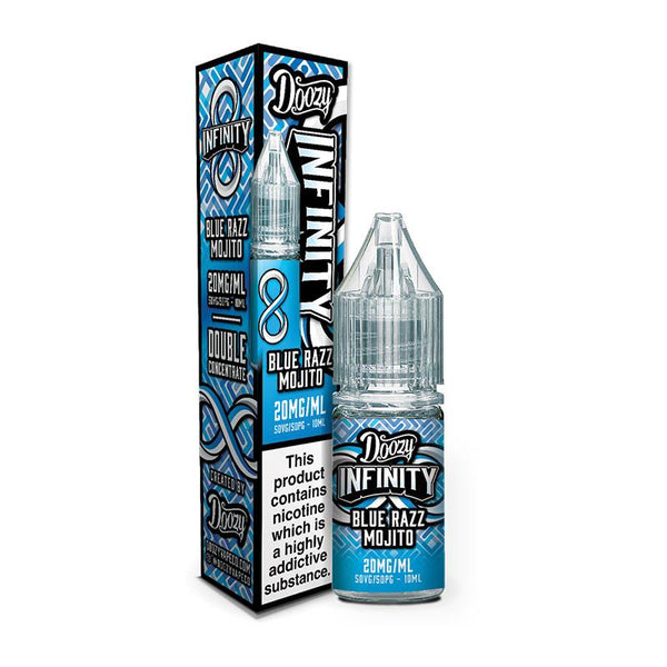 Blue Razz Mojito By Doozy Infinity 10ml Nic Salt