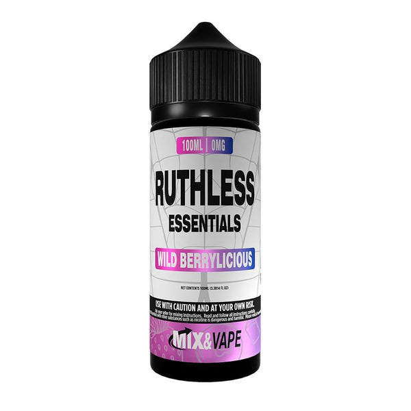 Wild Berrylicious By Ruthless Essentials 100ml Shortfill Ruthless
