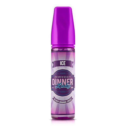 Black Orange Crush Ice By Dinner Lady 50ml Shortfill Dinner Lady