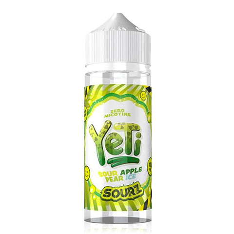 Apple Pear Ice By Yeti Sourz 100ml Shortfill Yeti