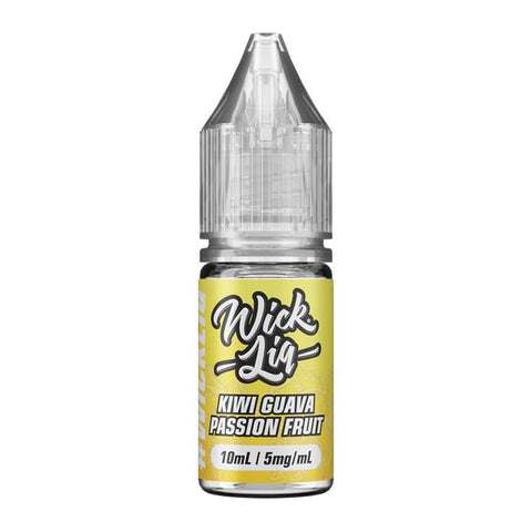 Kiwi Guava Passionfruit By Wick Liq 10ml Nic Salt Wick Liquor