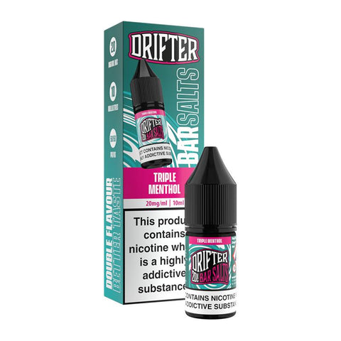 Triple Menthol By Drifter Bar Salts 10ml Drifter
