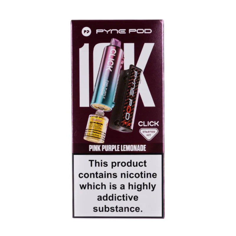 Click 10000 Puff Prefilled Pod Kit By Pyne