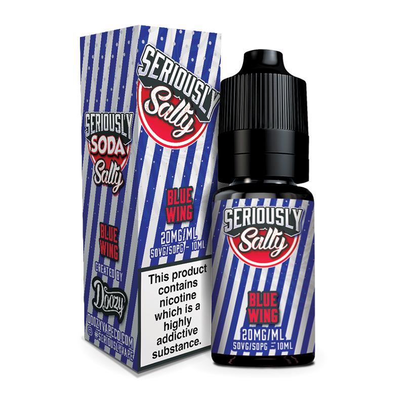 Blue Wing By Seriously Salty Sodas 10ml Seriously Doozy
