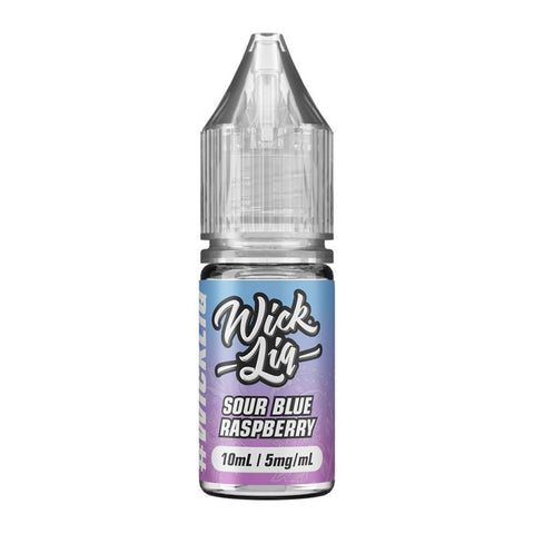 Sour Blue Raspberry By Wick Liq 10ml Nic Salt Wick Liquor