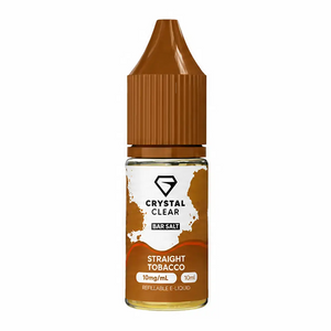 Straight Tobacco By Crystal Clear Salt 10ml