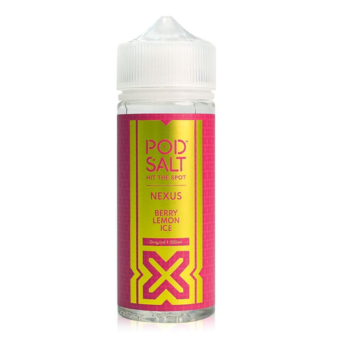 Berry Lemon Ice 100ml Shortfill By Nexus Pod Salt