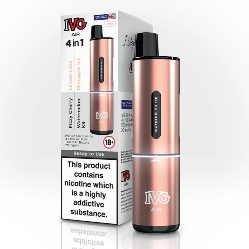 Air 4 in 1 Rechargeable Pod Kit By I VG 20mg