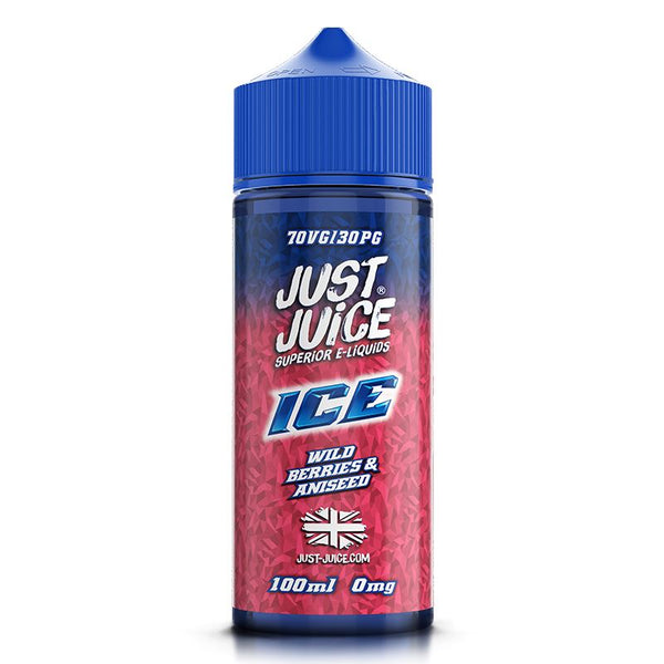 Wild Berries Aniseed Ice By Just Juice Ice 100ml Shortfill