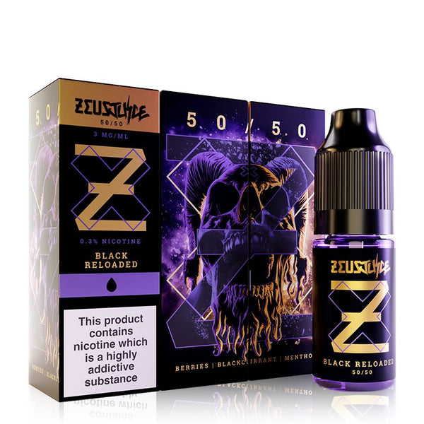 Black Reloaded By Zeus Juice 10ml 50/50