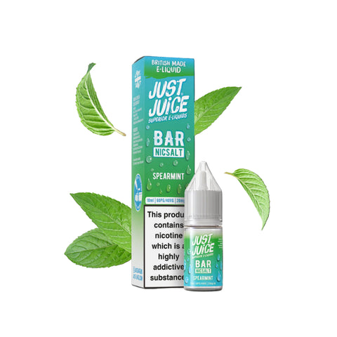 Spearmint By Just Juice Bar Nic Salt 10ml Just Juice