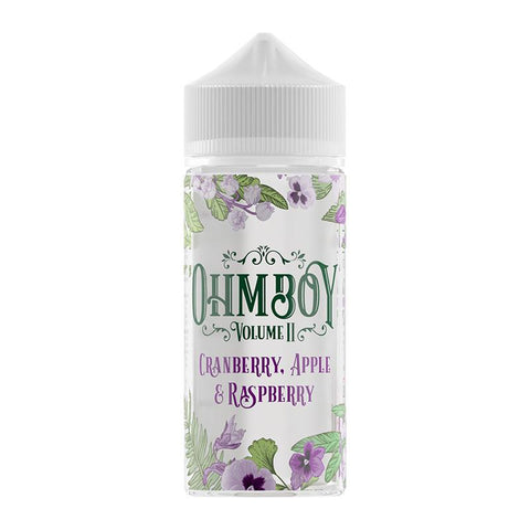 Cranberry Apple Raspberry By Ohm Boy V2 100ml Shortfill Ohm Boy