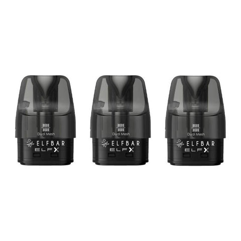 Elfx 2.0 Replacement Pods 3 Pack By Elfbar Elf Bar