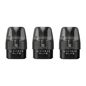 Elfx 2.0 Replacement Pods 3 Pack By Elfbar