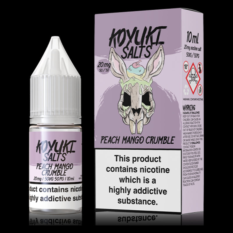 Peach Mango Crumble By Koyuki 10ml Nic Salt
