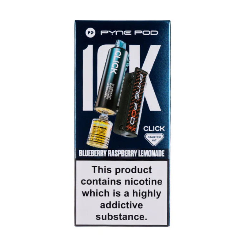 Click 10000 Puff Prefilled Pod Kit By Pyne