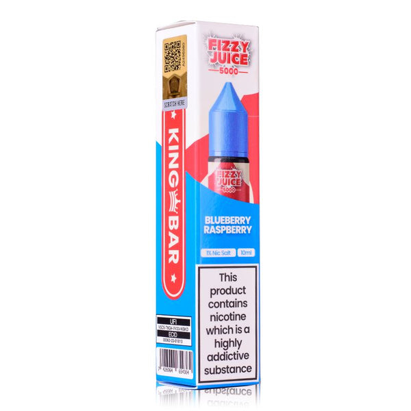 Blueberry Raspberry By Fizzy Juice Salt 10ml