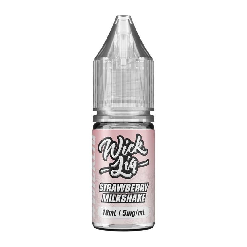 Strawberry Milkshake By Wick Liq 10ml Nic Salt Wick Liquor