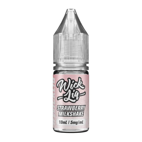 Strawberry Milkshake By Wick Liq 10ml Nic Salt Wick Liquor