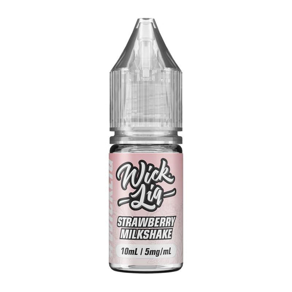 Strawberry Milkshake By Wick Liq 10ml Nic Salt Wick Liquor