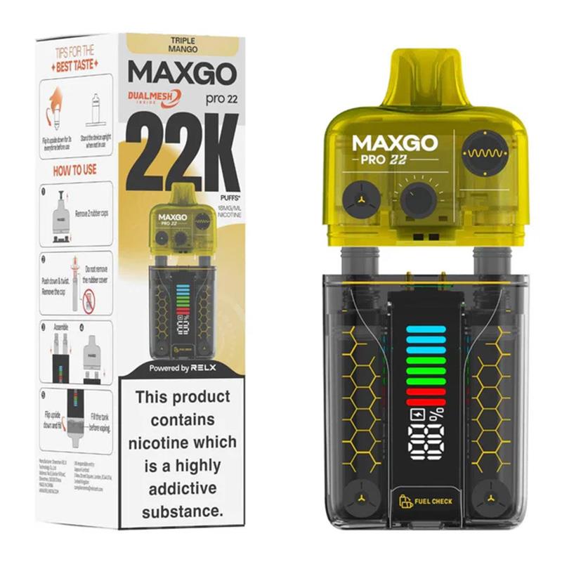 MAXGO Pro 22 Disposable Pod Kit By Relx