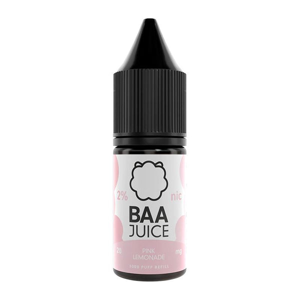 Pink Lemonade By Baa Juice 10ml Nic Salt Baa Salts