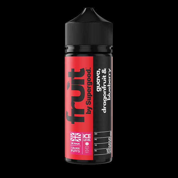 Guava Dragonfruit and Blueberry By Supergood Fruit 100ml Shortfill